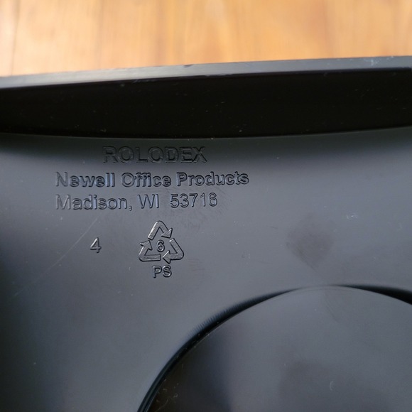 Swivel Rolodex Rotary Card File Organizer Cards Memorydex 90s Vintage Retro - Picture 9 of 10